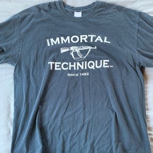 Vintage immortal technique shirt from the 2000’s